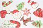 Alice Handmade圣诞节礼物 手工圣诞节日糖霜饼干 翻糖饼干-淘宝网 #饼干#
