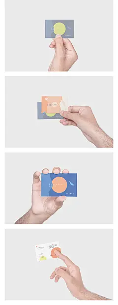 高端简约时尚个人名片公司名片手持卡片效果展示样机PSD设计素材-淘宝网