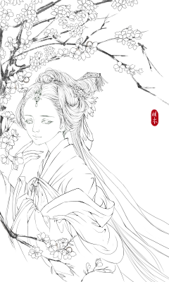 奈奈啊奈奈唷采集到汉服插画