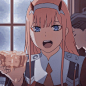 1_Zero two aesthetic #Darlinginthefraxxx #Animeicons #Animeaesthetic #Zerotwo