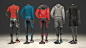 耐克NIKE服装店运动男装模特样机3DMAX模型Male mannequin Nike pack 1 - 设汇