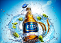 EFES Steine Bottle Splash