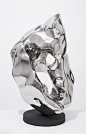 Artificial Rock 67 (stainless steel) by Zhan Wang