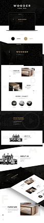 WOODER - Free PSD Template : WOODER - Free PSD Template