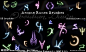 神秘符号高清梦幻笔刷arcane runes brushes大图 点击还原