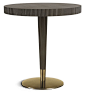 fluted side table.: 