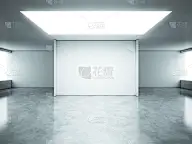 办公室,极简构图,画廊,窗户,太空,住宅房间,水平画幅,建筑,无人,蓝色