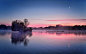 General 2048x1297 photography nature landscape morning mist daylight lake boat trees calm Moon England