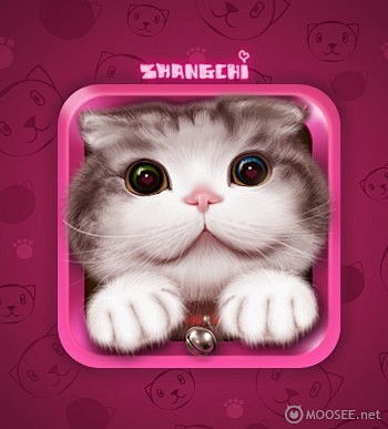 小猫咪图标ICON设计