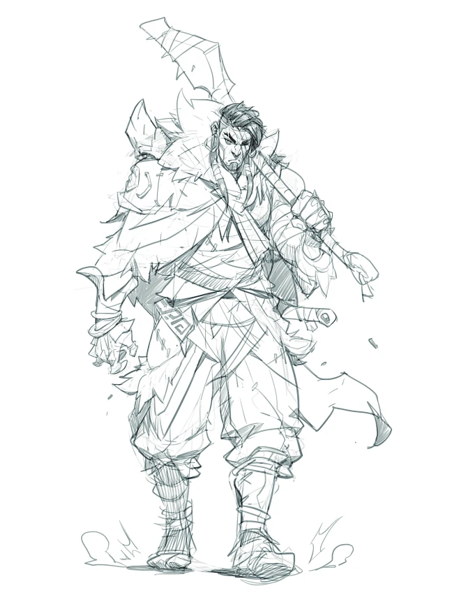 hicham-habchi-warrior.jpg (3840×5087)-花瓣网