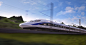 Sifang Project: A380 High Speed Train : Exterior Visualisation Render for Priestmangoode and Sifang, high speed A380 Train.