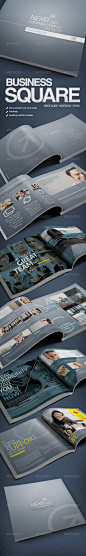 Business Square Brochure - GraphicRiver Item for Sale