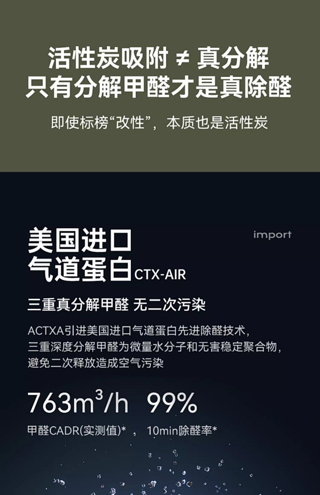 阿卡驰ACTXA空气净化器家用除甲醛卧室...