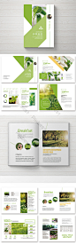 High-end fashion protection environment brochure | AI Free Download - Pikbest : Environmental album,corporate album,green display board,environmental protection,energy saving,green