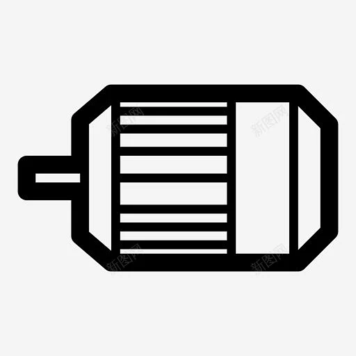 电动机发电机发动机图标 标志 UI图标 设计图片 免费下载 页面网页 平面电商 创意素材-花瓣网
