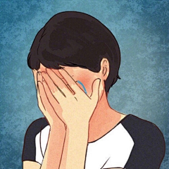 啾处机采集到TAKE｜捂脸-不要看我辣！
