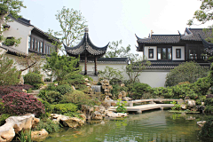 嘻嘻哈哈jj采集到花园---中式