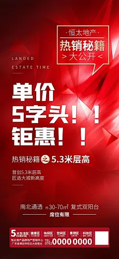 海报 地产 楼房 写字楼 商铺 热卖 创意