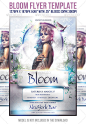 Bloom Flyer Template - Flyers Print Templates