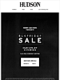 The Black Friday Sale - Enjoy 25% off Sitewide - Hudson Jeans: 