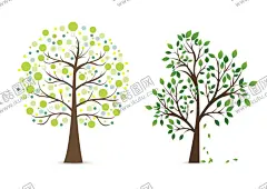 手绘树木 【酷图网】手绘,树木,树叶,绿色,卡通,设计,植树节,
