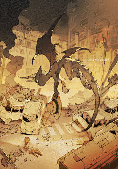 用耳机去聆听唯美世界采集到出水ぽすか插画集