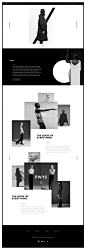 #优设每日网页#【这可能是最会用极简的设计师了！】Mustafa Çelik 擅长极简风格的设计，对于时尚产品类型的网页设计，你可以看看这些。 ​​​​