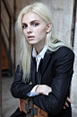 Andrej Pejic in a Suit - Icon of the effeminate men's fashion of tomorrows new age