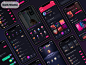 70多个优质iOS应用程序屏幕，社会卡拉OK唱歌移动应用程序