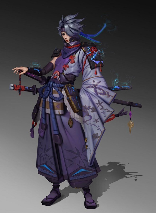 日本武士概念设计