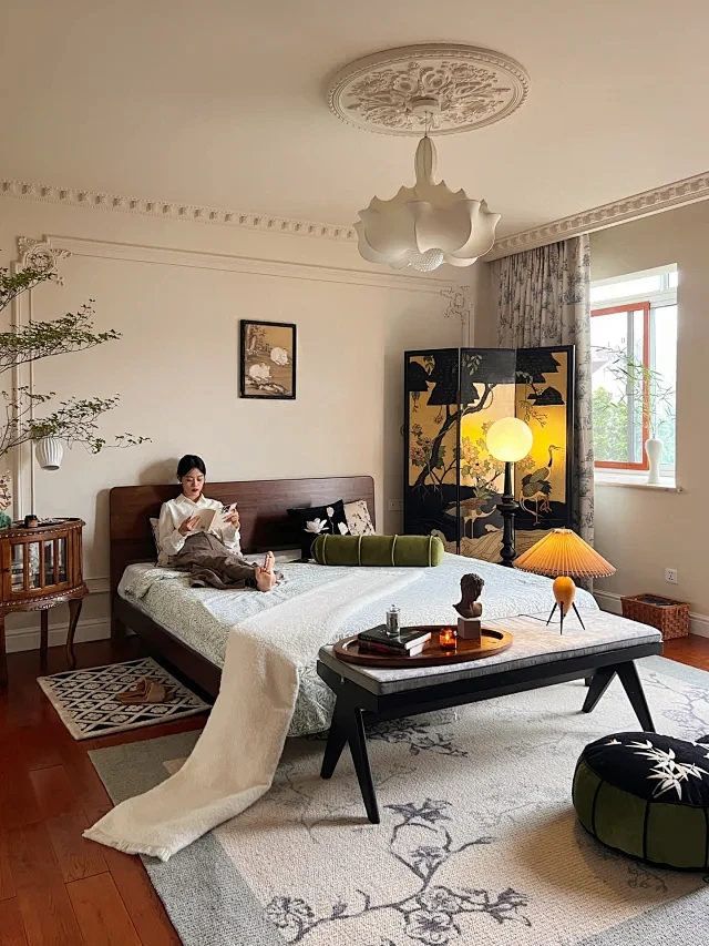 法式中国风卧室 - 小红书搜索-花瓣网