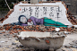 法国艺术家街景涂鸦重现上海农村05