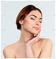青年人,清新,皮肤,女性,垂直画幅,彩妆,提举,衰老过程,spa美容,健康