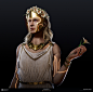Persephone (AC: Odyssey; Fate of Atlantis DLC), Stephanie Chafe : The ruler of Elysium in Part One of the Fate of Atlantis DLC.

Sculpted her face, crown and necklace, as well as modeled her hair (placed with a spline tool in 3ds Max; 35k tri) Skin pore b
