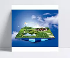 空中花园|花园,空中,空中海报,花园背景,梦幻花园,花园海报,欧式花园,花园洋房,别墅花园,手绘花园,池塘,欧陆城市,山峦,路,灌木,飞鸟,其他,背景图