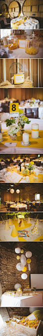 #婚礼色彩# 黄色婚礼布置 http://t.cn/zQwgnuh (共10张图片)