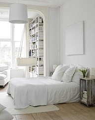 White Bed White Wall...