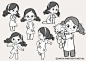 Gurihiru — Here are some of the early character concept...