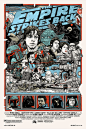 20 Empire Strikes Back by Tyler Stout 476x713 The Empire Strikes Back #采集大赛#