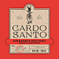 Cardo Santo : Cardo Santo es un licor artesano elaborado con una combinación secreta de plantas silvestres con propiedades medicinales y aromáticas durante su floración. Para representar el carácter tradicional de la receta, se crea una identidad visual q