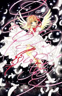 CG游戏资料 魔卡少女樱原画集I——III 人物场景设定集原画集