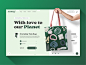 EcoBag — Environmentally Friendly Bags Landing Page ecology eco ux landing page website landing uiux ui design