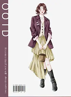 【秋遇冬见】时尚穿搭轻复古手帐人物胶带成稿_1_MOMO_来自小红书网页版