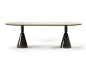 Wooden dining table PION | Table by Sancal