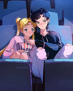 12款日系唯美人物插画