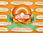Food Photography : Bagel Sandwich