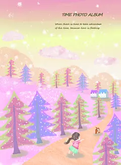 客厅相册装饰画大自然风景意境大图海报