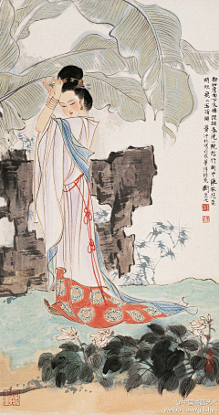 KIM_萝卜采集到国画美人图