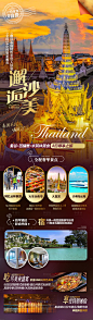 泰国旅游沙美岛芭提雅旅游海报-源文件