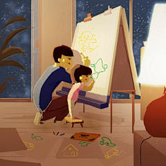 Ms毛毛采集到插画